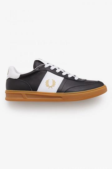 Dámské Obuv Fred Perry B400 Černé | CZ 1207TCEV